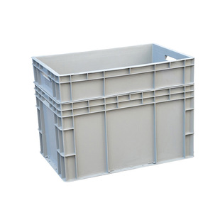 欧标物流箱EU4644塑料周转箱可堆叠塑料箱600*400*450