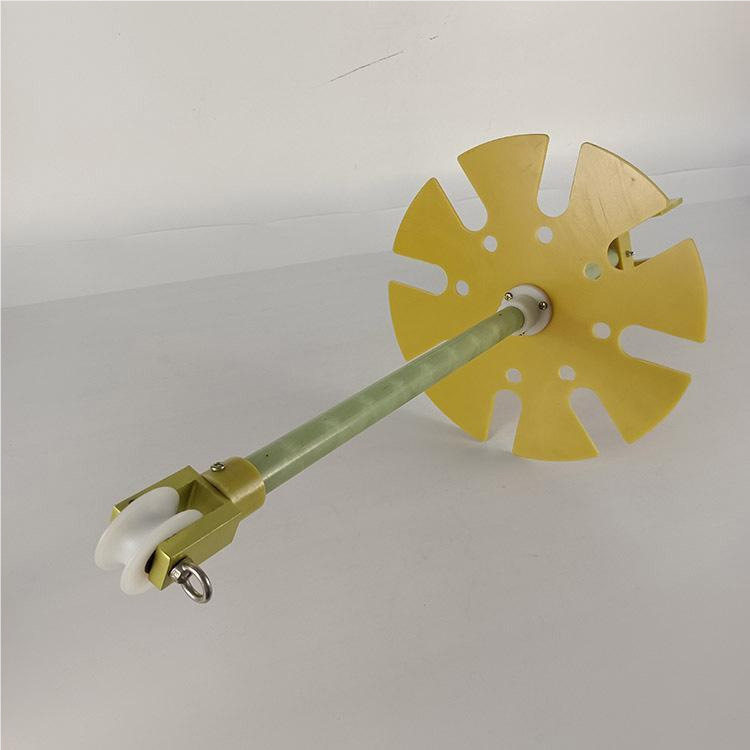 环氧树脂绝缘横担挂架带电作业工具放置架旋转式1.2米吊物架