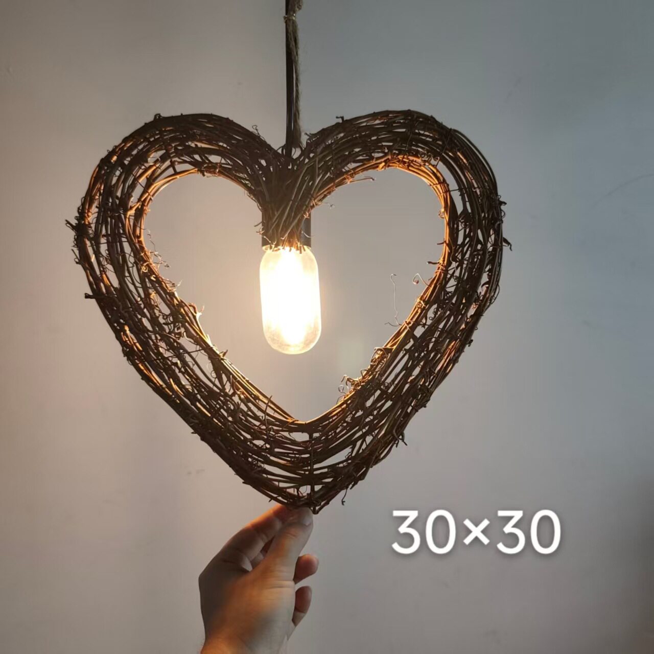 天然土茯藤圈藤环圣诞花环永生婚庆幼儿园手工diy干藤条装饰吊灯