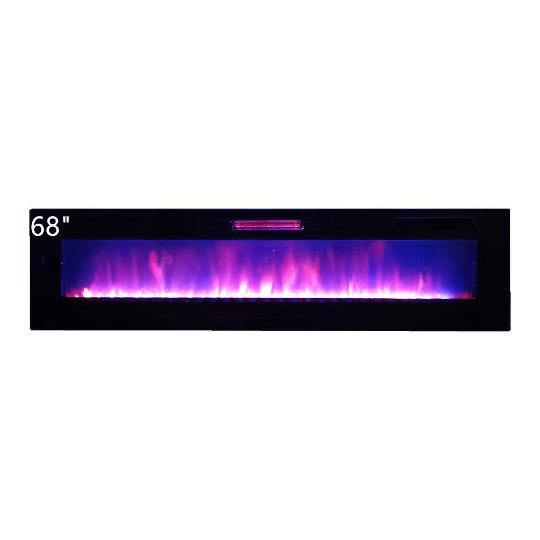 厂家直销跨境电商外贸欧美澳】69寸壁挂嵌墙式电壁炉取暖器heater