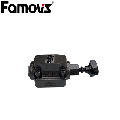 SRCG-06 明欣Famovs台湾优势板式单止节流阀 调速阀 调整回路速度