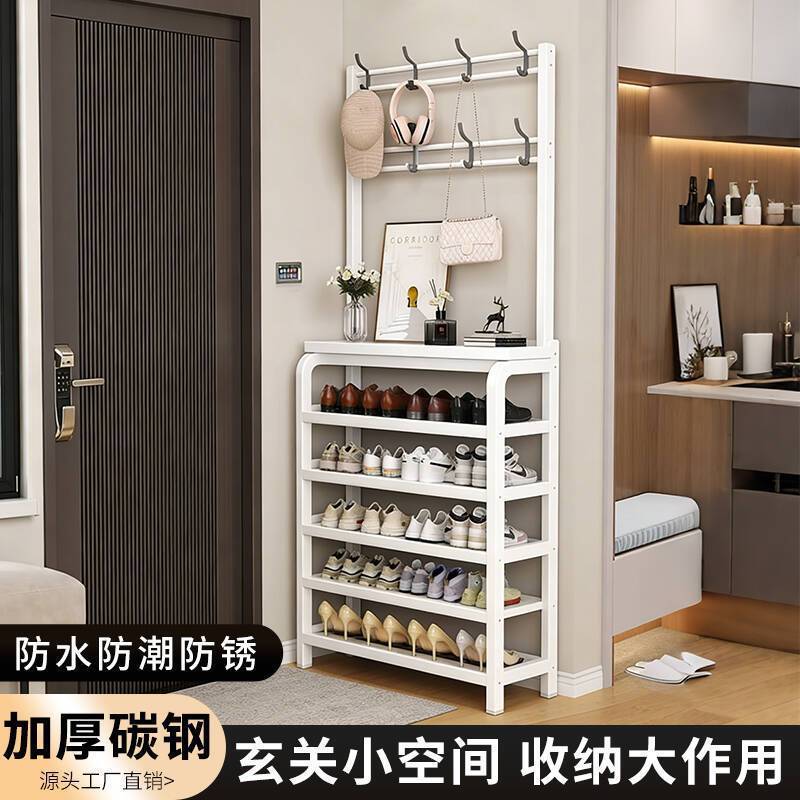 一体鞋帽架门口落地收纳置物