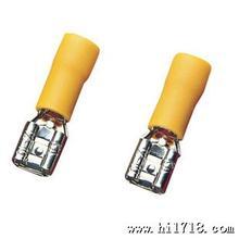FDD5.5-250母预绝缘接头冷压端子 6.3插簧线耳接线端子500只