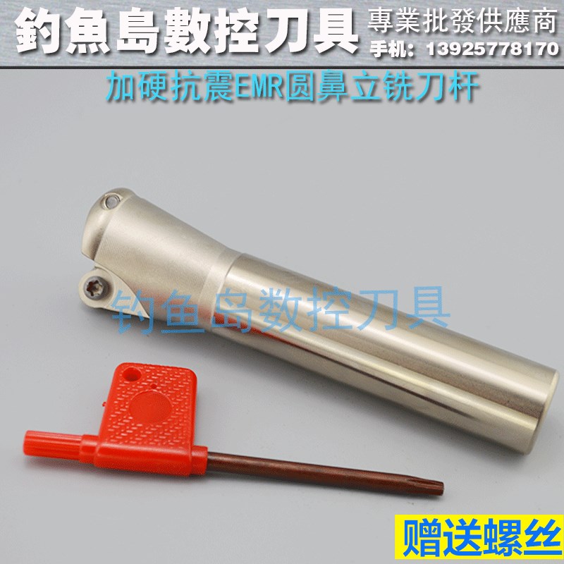 台湾EMR圆鼻铣刀 铣刀杆 数控刀杆 R4刀杆 EMR C16-4R17-200/150