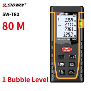 雷射测距仪 红外线激光尺电子尺英文版 100