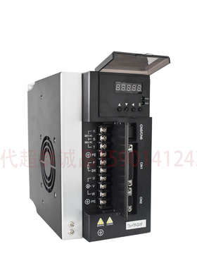 新款180伺服电机套装3/4/4.55.7/5.57.37.510KW主轴控制器