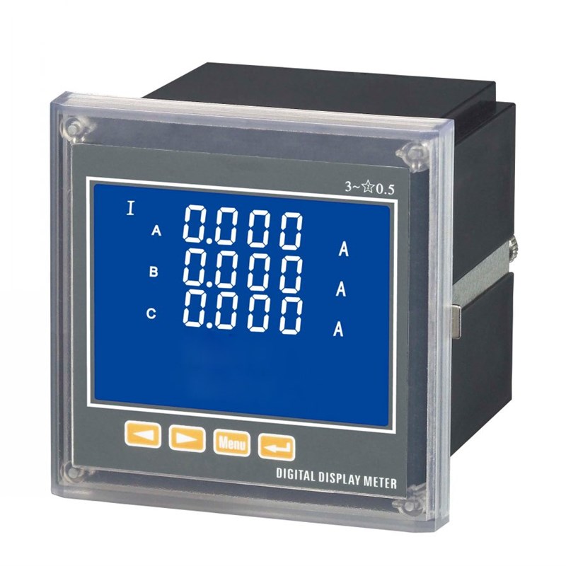 三相多功能电力仪表功率电流电压电度测量带485通讯数显表
