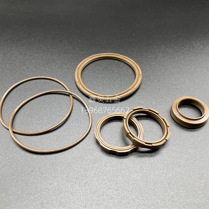 SC80/100/125/160/200气缸修理包氟胶YCCO/双O型活塞密封圈耐高温