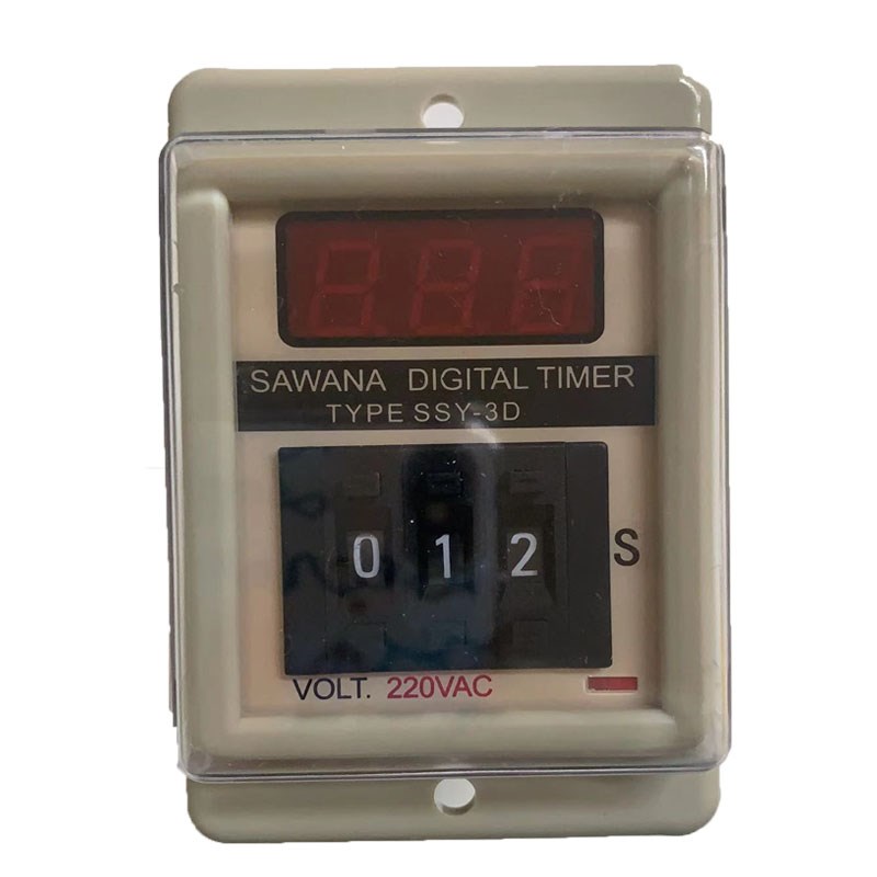 斯万纳时间继电器SSY-3D 220V 999S M SSY-2D(ASY-3D 2D)不带底座