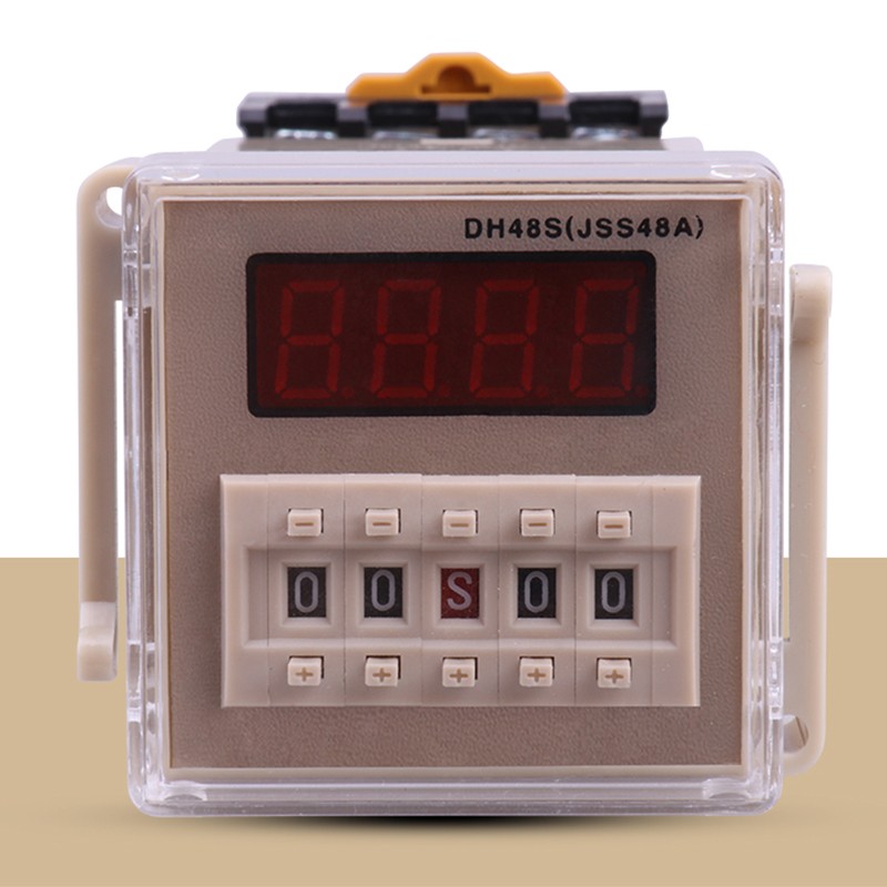 数显时间继电器DH48S-2Z JSS48A-2Z  DC/AC24V AC220V AC380V 36V