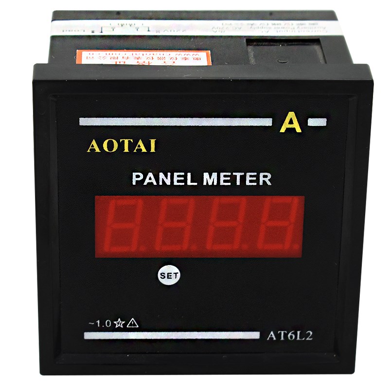 多功能数显电流电压RS485单三相表数码电力仪表智能功率6L2指针表