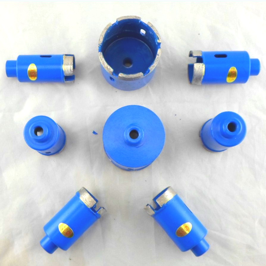 石材钻头角磨机内丝钻头金刚石钻头大理石石英石开孔器石材加工具