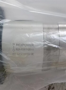 台湾锐力液压REXPOWER 齿轮泵RGP-F206R RGPV-F203R-12带调压