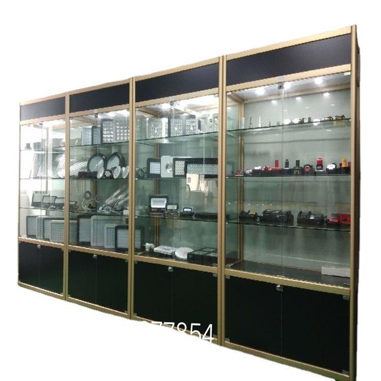 深圳样品玻璃柜台证书礼品展架五金电子产品展柜珠宝展示柜展示架