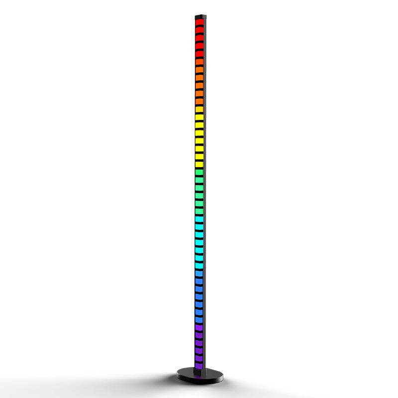 RGB幻彩拾音灯智能app落地音乐节奏灯电脑卧室客厅墙角氛围灯