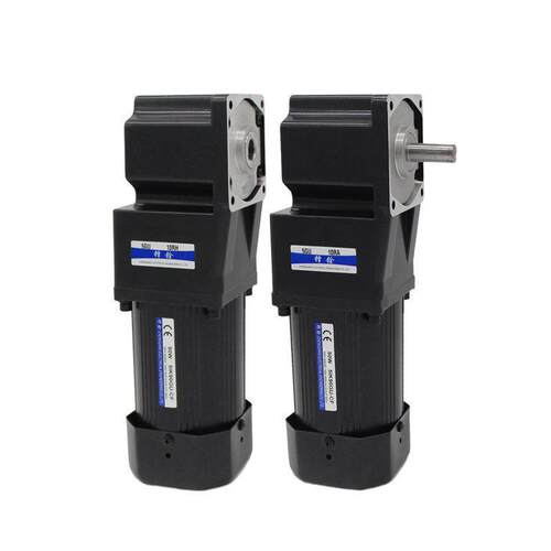 直角调速电机速中实中空120/200W瓦交流相220v380v转角带刹车
