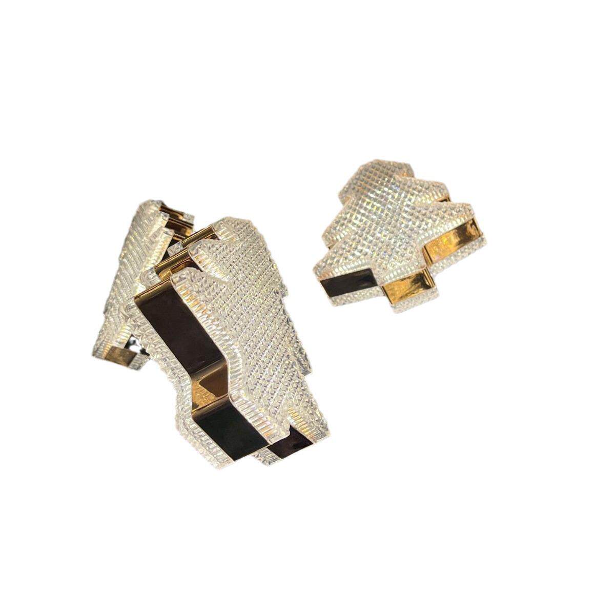 新款婚庆亚克力发光吊顶装饰10头圣诞树吊灯婚礼布置派对氛围灯