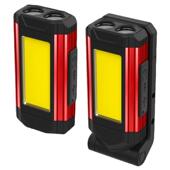 COB强光汽修工作灯折叠挂钩强磁多功能LED野营灯应急检修手电筒