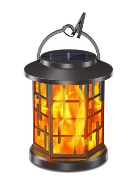 火焰灯户外花园庭院景观挂插灯20LED防水装饰灯天黑自动亮