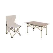 折叠桌子套餐庭院户外休闲露营桌椅轻便钓鱼野营用品装 备可折叠