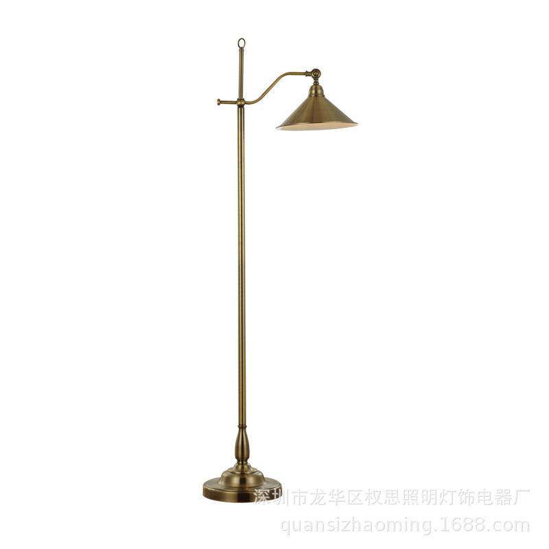 照明供应美式复古台灯创意简约卧室床头灯书房学习led