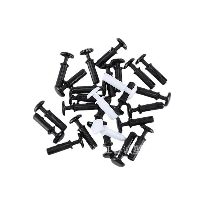 R型尼龙铆钉塑料PC板线路板固定卡扣膨胀管203226553065子母件