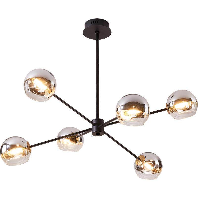 中古客厅吊灯轻奢设计师侘寂风卧室餐厅灯北欧艺术创意魔豆分子灯,家装灯饰光源,智能吊灯,淘宝优惠券,粉丝福利购,淘宝优惠卷