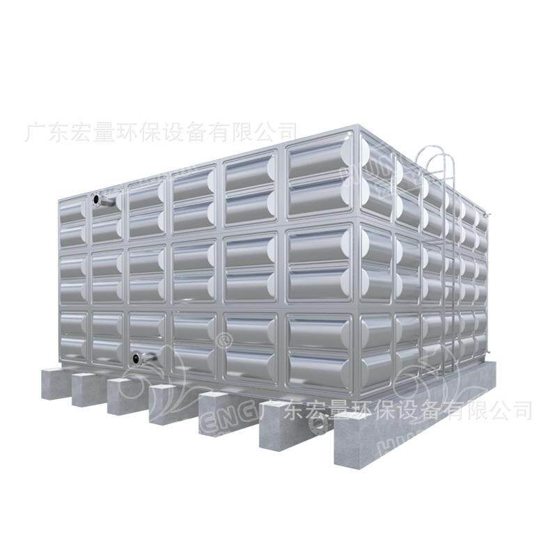 不锈钢水箱长方形304组合式加厚保温水塔大型储水蓄水池消防水箱