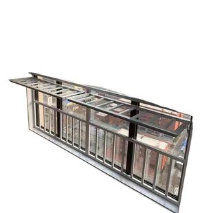 多功能防护栏阳台折叠晾衣架窗户室内儿童家用自装防盗窗栏杆