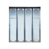 厂家现货工业厂房大门遥控仓库折叠门车库平开门消防车库折叠门