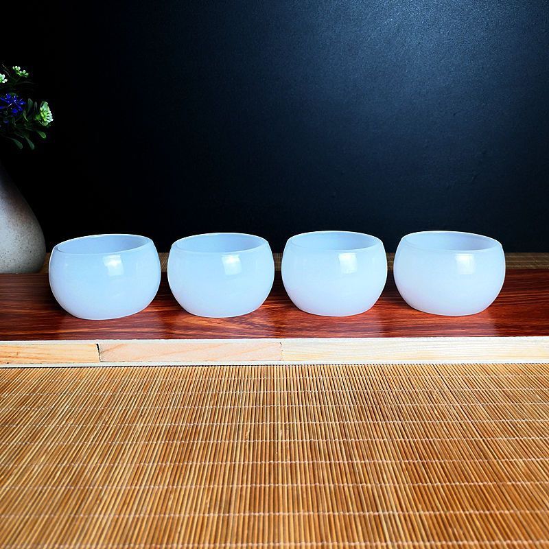 天然琉璃玉石单杯茶杯酒喝茶单个