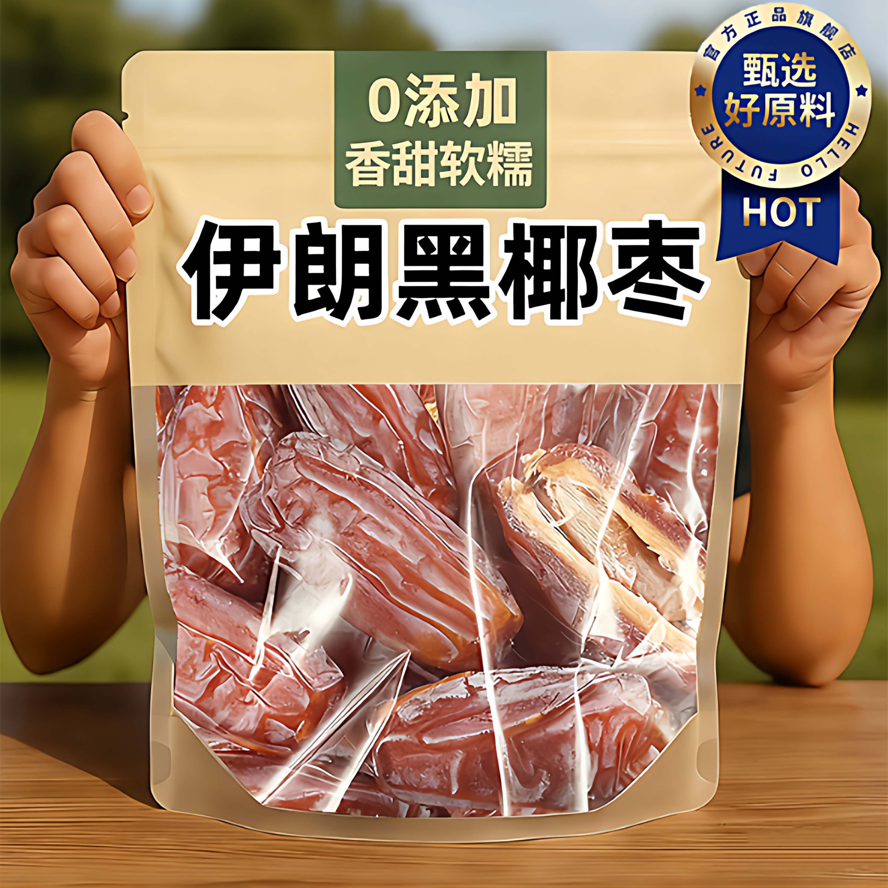 央妈推荐！伊朗特级沙漠黑椰枣