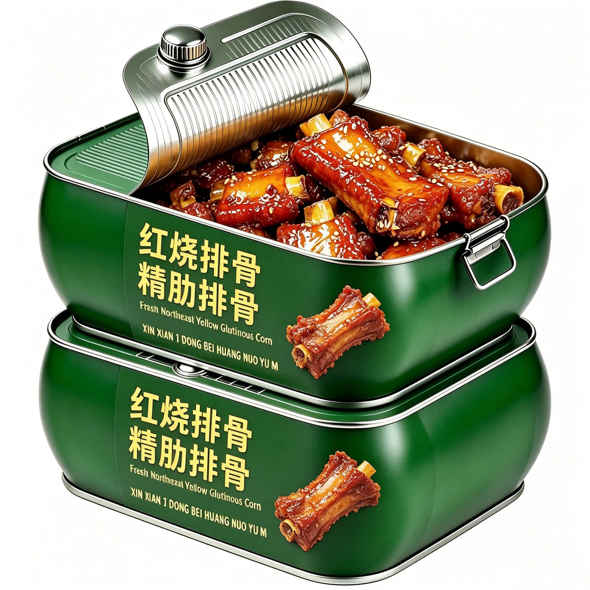 【老字号】酱排骨红烧排骨即食肉猪肉类