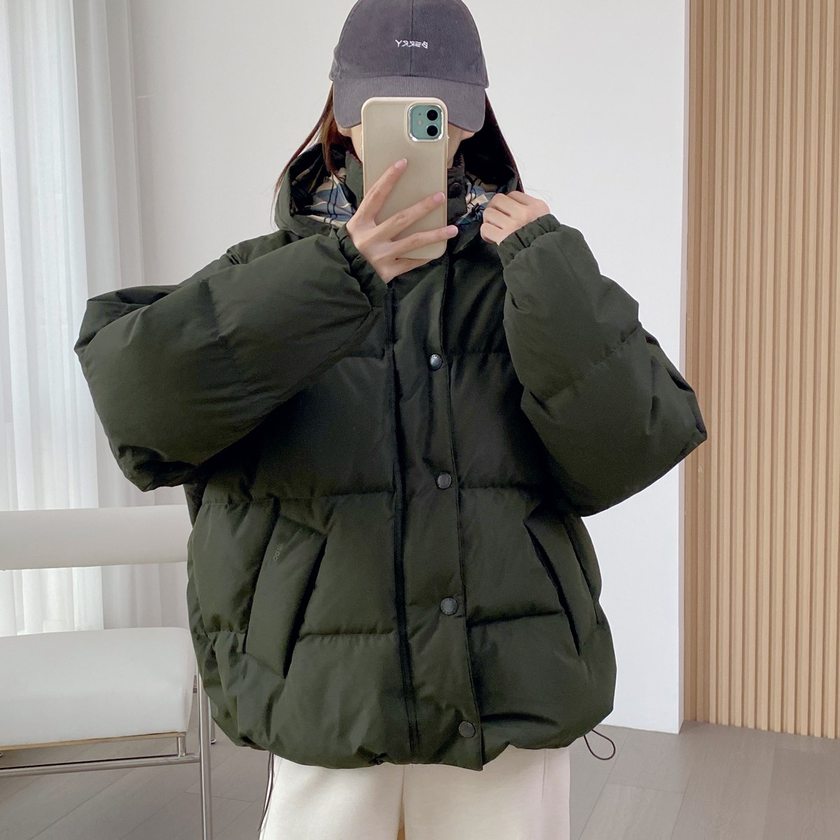 英系正确版~加厚鹅绒羽绒服