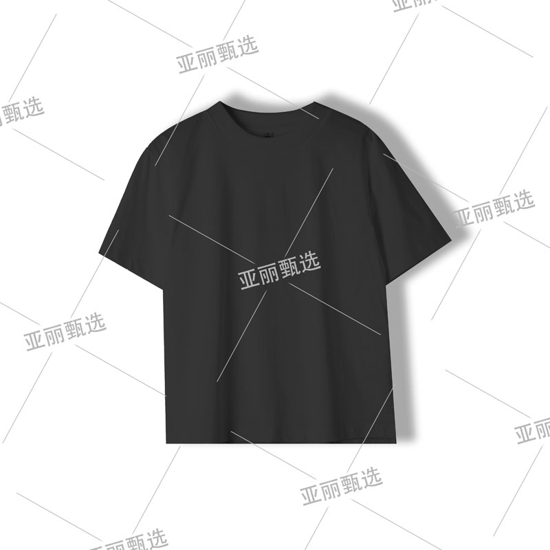 夏季简约圆领短袖T恤纯色宽松百搭时尚上衣 974405 （JOJO）