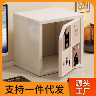 桌面小柜子学生家用书桌小型书柜桌上书架带柜门书柜矮柜置物收纳