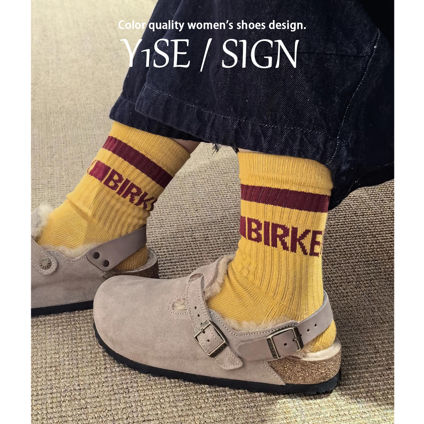 牛皮版~加绒两穿勃肯鞋女冬
