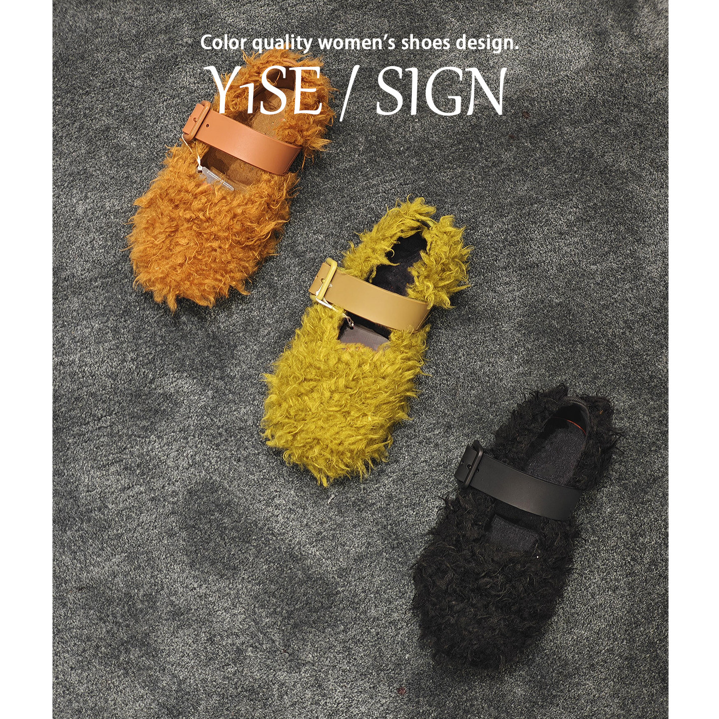 法式高级感小众毛毛芭蕾鞋女