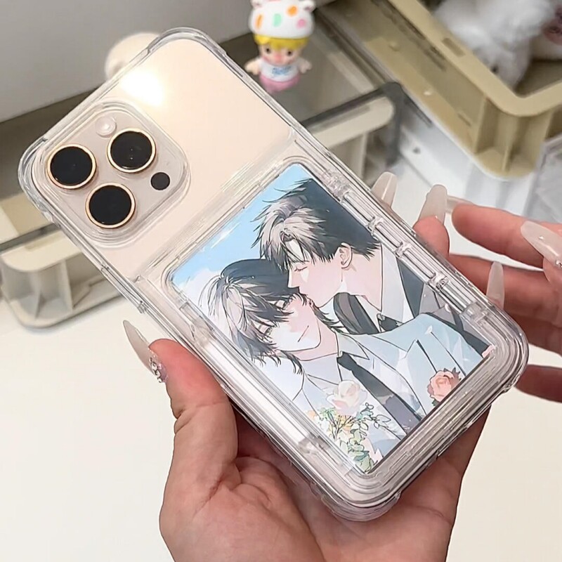 可以放小卡的手机壳卡包适用苹果16promax保护1413/12硅胶8iPhone15