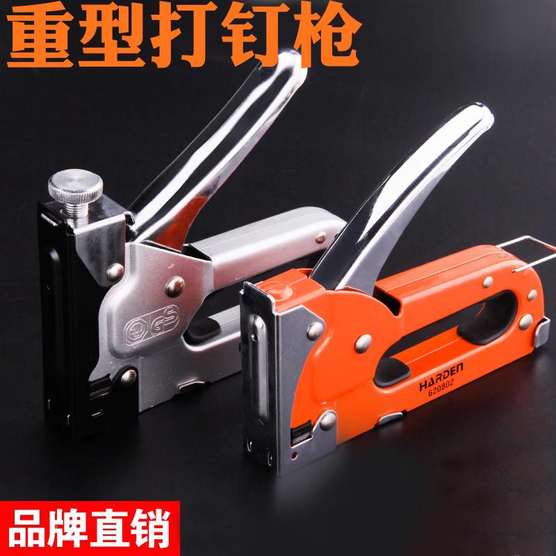 汉顿手动打钉器家用马丁枪射钉枪油画木工专用码钉枪门钉枪打钉枪