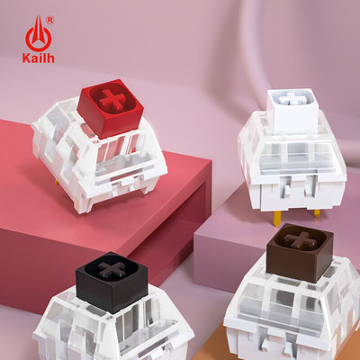 新品BOX黑轴*87颗凯华【KailhBoxSwitch】机械键盘轴体开关原装防