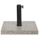 户外遮阳伞底座中柱伞遮阳伞大理石伞座配重雨伞固定加重压重底座