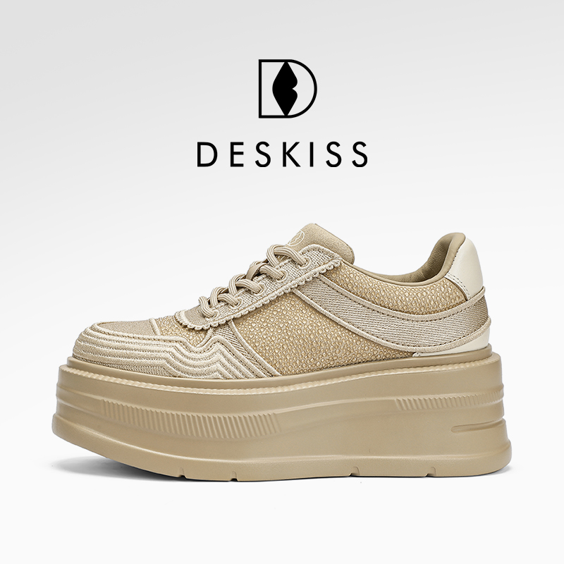 DESKISS休闲厚底板鞋女款