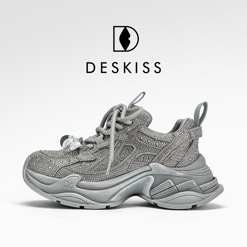 明星同款巴黎专柜脏脏厚底老爹鞋