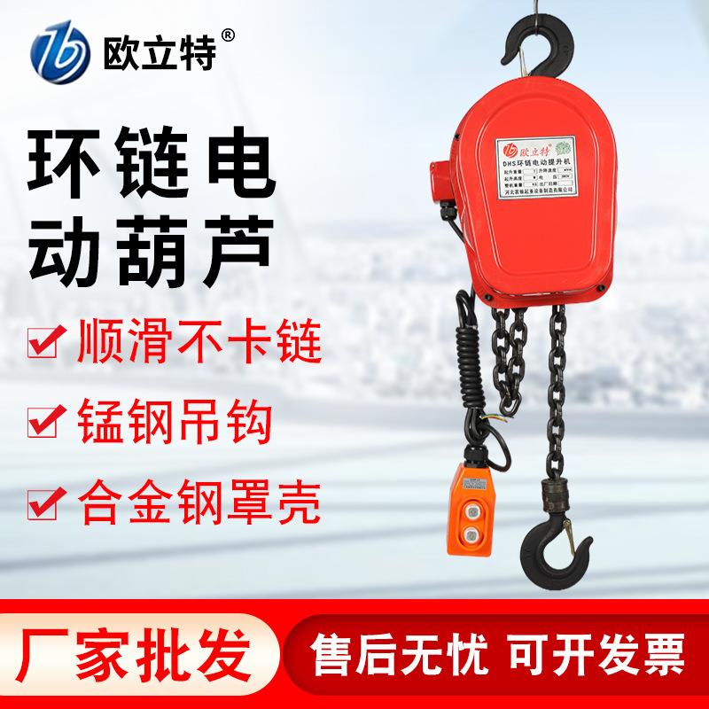 厂家DHS型电动提升机2T6M环链电动葫芦倒链电动葫芦提升机