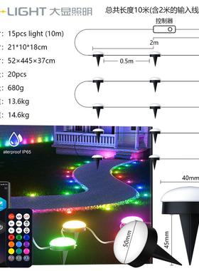 LVO地草灯坪屋墅檐过道户外装饰庭院灯led别防水庭院草灯