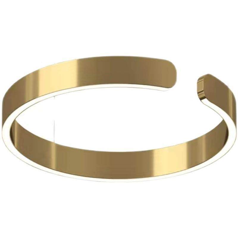 简后现代约客厅灯室创意酒店展别墅装饰灯具圆环C形餐厅厅卧室灯,家装灯饰光源,智能吊灯,淘宝优惠券,粉丝福利购,淘宝优惠卷