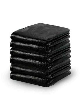 宾酒店色业环大垃圾袋卫馆加厚黑平口大垃圾袋一次性大黑色垃物圾