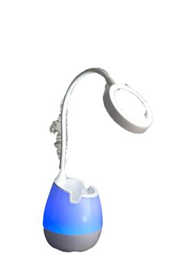 笔筒台灯创头氛围小灯护眼书桌大58220学生床宿舍意夜灯阅读照新