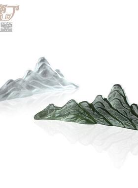 爆J005款璃茶宠茶琉具茶玩茶几摆禅意香插笔架夫件茶功具礼物配件